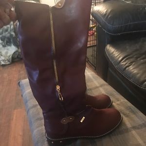Leather Women Boots